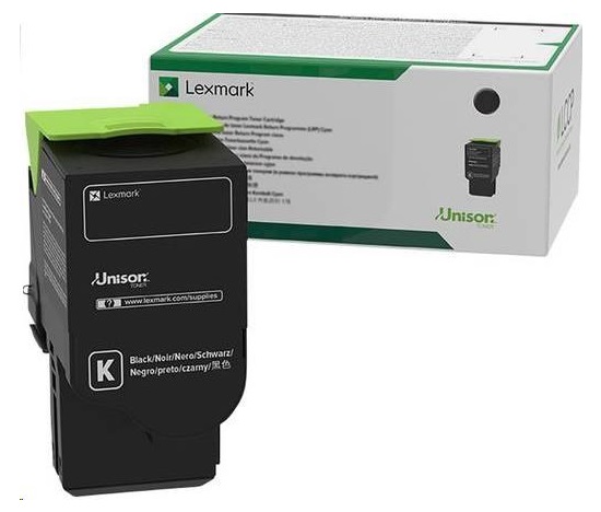 Lexmark černý toner C252UK0 Return progam pro MC2640adwe, C2535dw, MC2535adwe na 8 000 stran