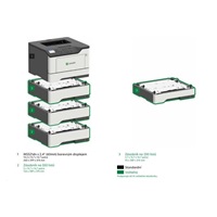 ČB tlačiareň LEXMARK MS823dn A4, 61 str./min, 512 MB, obojstranný tlač, USB 2.