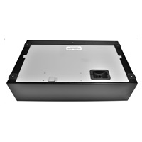 Pokladničná zásuvka Virtuos SK-500C, s káblom 24V, viazač 6/8, 9-24V, čierna