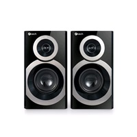 Reproduktor C-TECH SPK-310B, 2.0, drevený, čierny