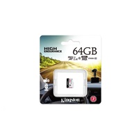 Kingston 64GB microSD XC High Endurance, 95R Class 10 UHS-I U1