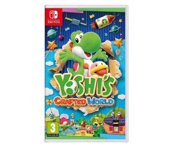 Nintendo Switch hra - Yoshi's Crafted World