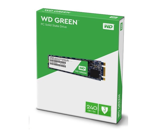 BAZAR WD GREEN SSD WDS240G2G0B 240GB M.2, (R:540, W:465MB/s)