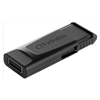 VERBATIM Flash disk 128 GB Store ‘n‘ Go Slider, čierny