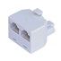 Zásuvka RJ45, 1x8p8c/2x8p8c - telefón