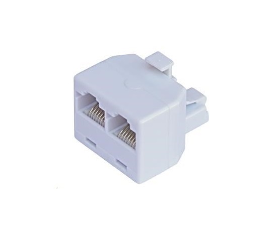 Zásuvka RJ45, 1x8p8c/2x8p8c - telefón