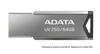 ADATA Flash Disk 16GB USB 2.0 DashDrive UV250, stříbrná