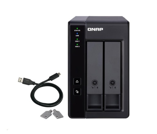 QNAP TR-002 rozšiřujicí jednotka (2xSATA, USB-C 3.2 Gen2)