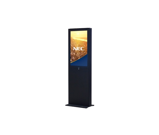 NEC 48" Freestand Storage - Black - Signage Vnútorný stojan, čierny, pre V484, P484, pre konečnú ponuku kontaktujte PM