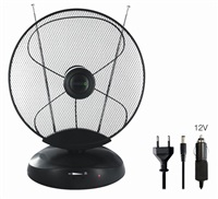 EVOLVEO Xany 4, 230/12V, aktivní pokojová anténa FM/DAB+/DVB-T2, filtr LTE,4G,5G