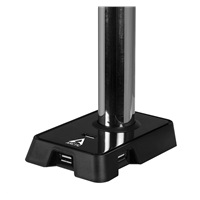 Držiak stola ARCTIC Z1 (Gen.3) pre 1x LCD do 43", nosnosť 15 kg, USB HUB, čierny