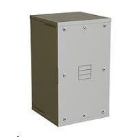 Nástenný rozvádzač Solarix SENSA 21U 600 mm, plechové dvere, RAL 7035 SENSA-21U-66-21-G