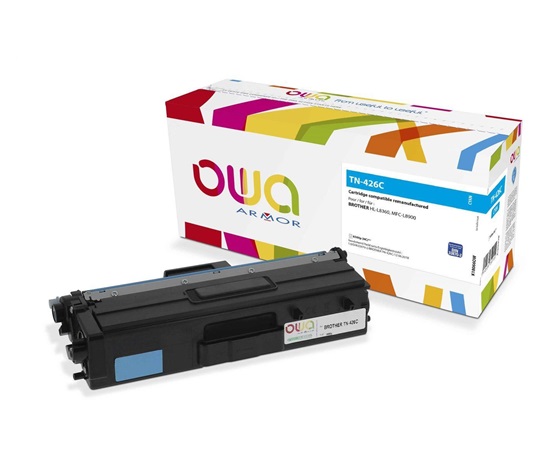 OWA Armor toner pre BROTHER HL-L 8360, 6.500 strán., com. s TN426C modrá/cyan