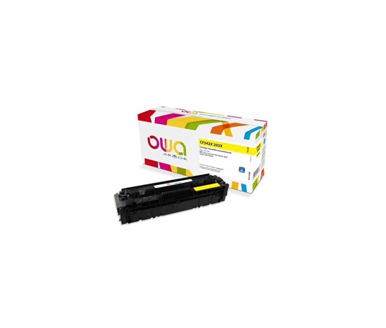 OWA Armor toner pre HP Color LaserJet Pro M254, M280, M281,203X Y,2500 ks.žltá/žltá (CF542X Y)