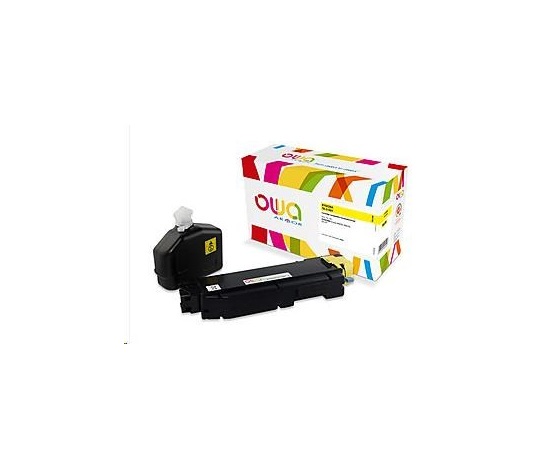 OWA Armor toner pre KYOCERA ECOSYS M6030, M6530, P6130, 5000 strán, TK5140Y žltá/žltá