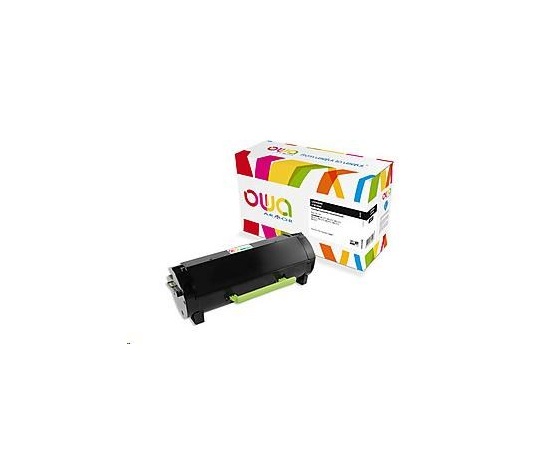 OWA Armor toner pre LEXMARK MS 317, 417, 517, 617, MX 317, 417, 517, 617, 2500 strán, 51B2000 black/black