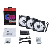 Ventilátor CHIEFTEC RGB TORNADO CF-3012-RGB