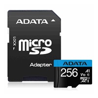 Karta ADATA MicroSDHC 256GB UHS-I Class 10, Premier + adaptér
