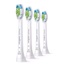 Philips HX6064/10 Sonicare Optimal White, náhradní hlavice, standardní velikost, 4 kusy, nasazovací, bílá