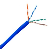 UTP kábel PlanetElite, Cat5E, licna(lanko), PVC, modrý, 305 m