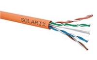 Inštalačný kábel Solarix UTP, Cat6, drôt, LSOHFR, cievka 500 m SXKD-6-UTP-LSOHFR-B2ca