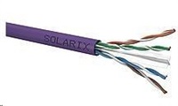 Inštalačný kábel Solarix UTP, Cat6, vodič, LSOH, krabica 305m SXKD-6-UTP-LSOH