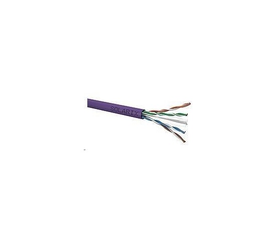 Inštalačný kábel Solarix UTP, Cat6, vodič, LSOH, krabica 305m SXKD-6-UTP-LSOH