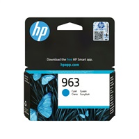 HP 963 Cyan Original Ink Cartridge (700 pages)