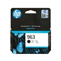 HP 963 Black Original Ink Cartridge (1,000 pages)