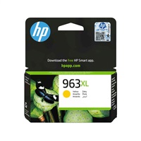 HP 963XL High Yield Yellow Original Ink Cartridge (1,600 pages)
