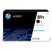 HP 89X Black LaserJet Toner Cartridge (10,000 pages)
