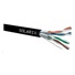 Inštalačný kábel Solarix STP, Cat6A, vodič, PE, cievka 500 m SXKD-6A-STP-PE