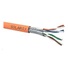 Inštalačný kábel Solarix SSTP, Cat7, drôt, LSOHFR, cievka 500 m SXKD-7-SSTP-LSOHFR-B2ca