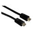 Hama HDMI káblová vidlica - vidlica, pozlátená, 3*, 15 m