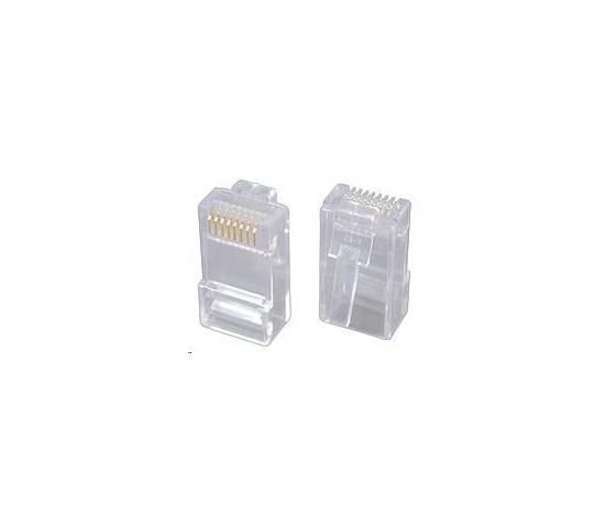 Solarix konektor RJ45 CAT5E UTP 8p8c nestienený, nie je zložený na kábli / 100 ks KRJ45/5SLD