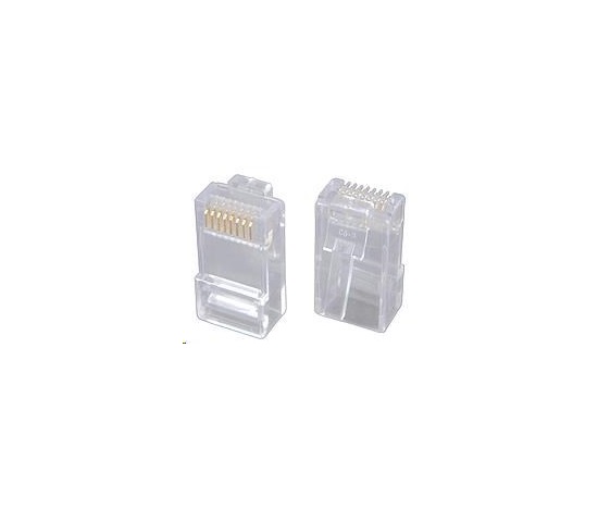 Solarix konektor RJ45 CAT5E UTP 8p8c nestienený, neskladaný na sklade / 100 ks KRJ45/5