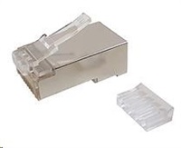 Solarix Konektor RJ45 CAT6 STP 8p8c tienený skladaný na licenciu / 100 ks KRJ45/6SH