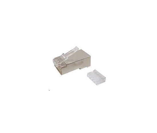 Solarix Konektor RJ45 CAT6 STP 8p8c tienený skladaný na licenciu / 100 ks KRJ45/6SH