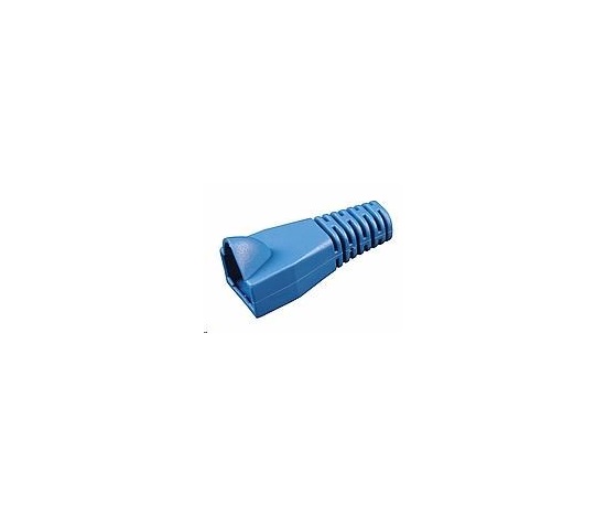 Solarix RJ45 ochrana proti zachyteniu modrá / 100ks S45SP-BU