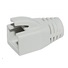 Solarix RJ45 ochrana proti zachyteniu pre konektor KRJS45/6ASLD sivá / 100ks S45SP-GY-6A
