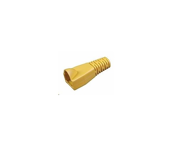 Solarix RJ45 ochrana proti zachyteniu žltá / 100ks S45SP-YE