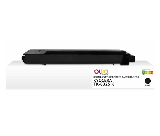 OWA Armor toner pre KYOCERA MITA TASKalfa 2551ci, 18000 strán, TK-8325 K, čierna/čierna