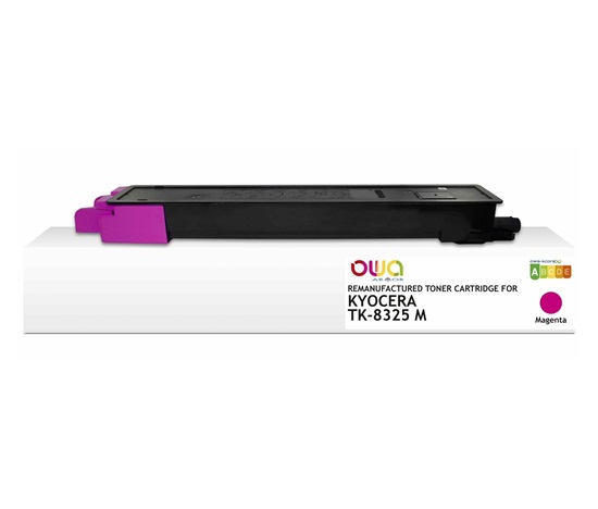 OWA Armor toner pre KYOCERA MITA TASKalfa 2551ci, 12000 strán, TK-8325 M, červená/purpurová