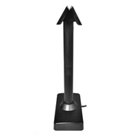 Obojstranný LCD zákaz Virtuos. virtuos FL-730MB 2x20 displej, sériový, čierny