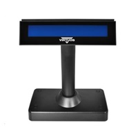 Obojstranný LCD zákaz Virtuos. virtuos FL-730MB 2x20 displej, sériový, čierny