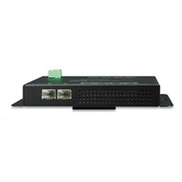 Prepínač Planet WGS-4215-8T2S, správa cez web/SNMP, DIN, IP30, -40~75°C, duálny DC, bez ventilátora