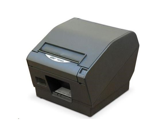 Star TSP847IID-24, RS232, 8 bodov/mm (203 dpi), rezačka, tmavosivá