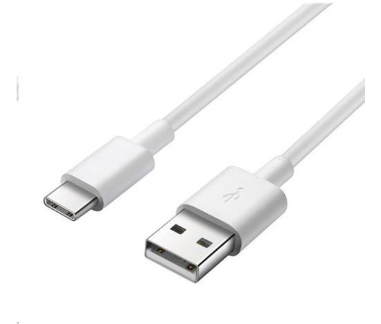 Kábel USB PREMIUMCORD 3.1 C/M - USB 2.0 A/M, rýchlonabíjací prúd 3A, 50 cm, biela