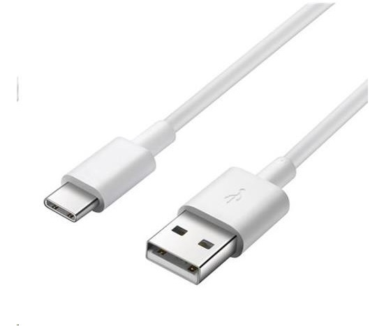 Kábel USB PREMIUMCORD 3.1 C/M - USB 2.0 A/M, rýchlonabíjací prúd 3A, 1m, biela