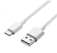 Kábel USB PREMIUMCORD 3.1 C/M - USB 2.0 A/M, rýchlonabíjací prúd 3A, 3 m, biela